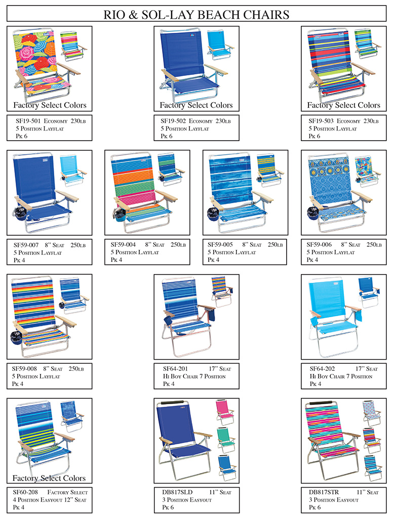 Rio Layflat Chairs